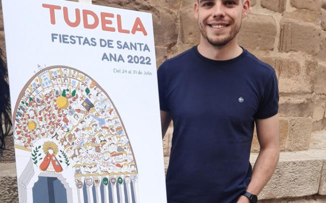 'La fiesta pintada', del tudelano Francisco Javier Larreta Perales