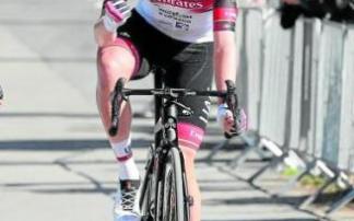 Tadej Pogacar venció en Laudio una etapa de la Itzulia. Foto: Efe Tadej Pogacar venció en Laudio una etapa de la Itzulia. Foto: Efe