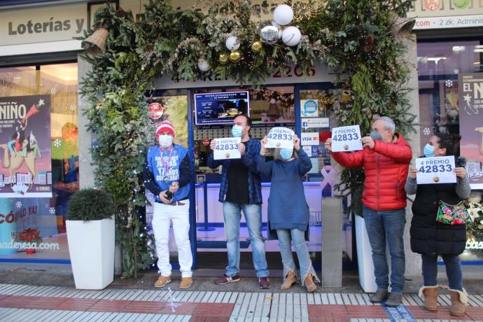 Casa Resa, celebrando el premio este martes