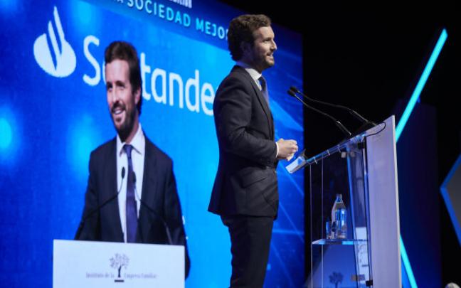 El líder del PP, Pablo Casado.