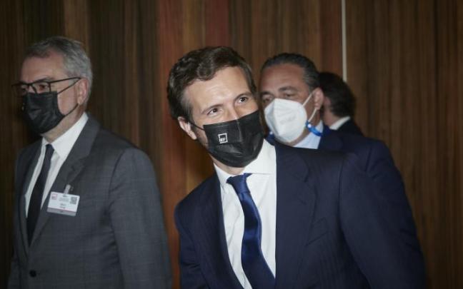 El presidente del PP, Pablo Casado, afirma que los presupuestos "nacen muertos" El presidente del PP, Pablo Casado, afirma que los presupuestos "nacen muertos"