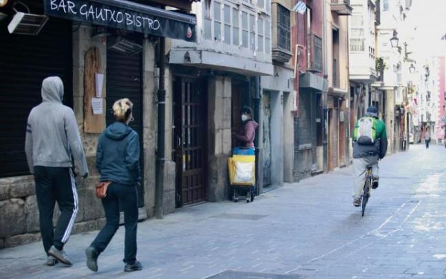 EH Bildu apuesta por convertir al Casco Viejo en zona peatonal.