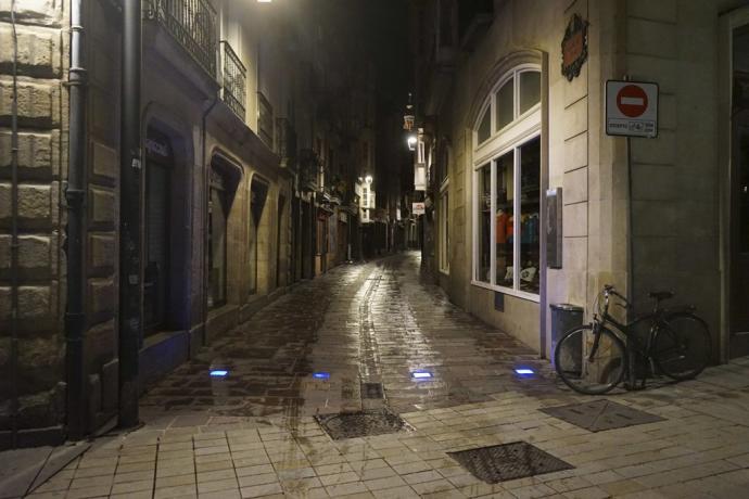 Una calle del Casco Viejo de Vitoria