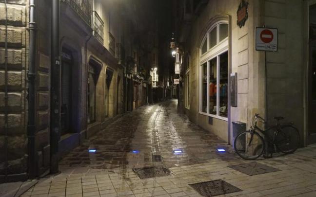 Una calle del Casco Viejo de Vitoria