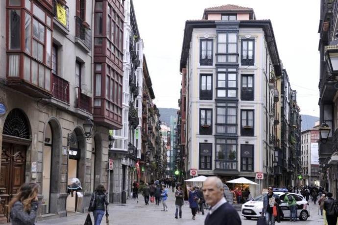 Imagen del Casco Viejo de Bilbao