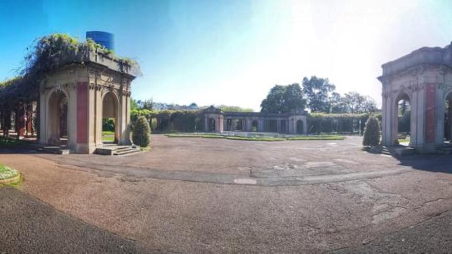 Doña Casilda Iturrizar dio nombre al céntrico parque en 1945 y fue de las primeras féminas en ser retratadas en el callejero de la villa. PABLO VIÑAS