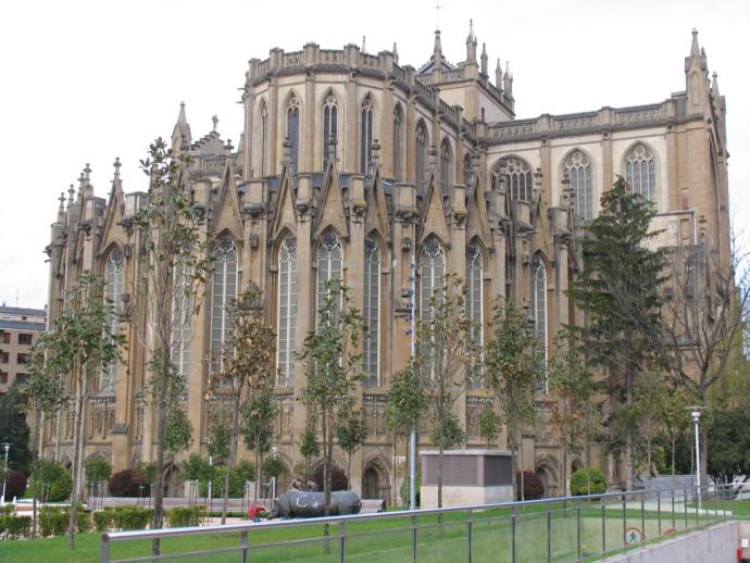 Exterior de la Catedral Nueva.