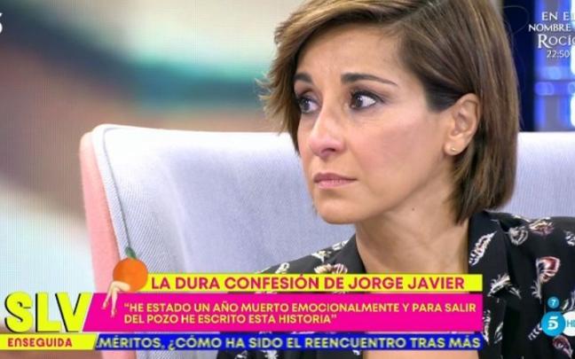 Adela González, emocionada tras escuchar a Jorge Javier Vázquez Adela González, emocionada tras escuchar a Jorge Javier Vázquez