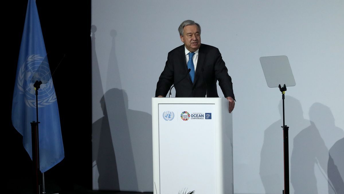 El Secretario General de las Naciones Unidas, Antonio Guterres.