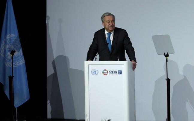 El Secretario General de las Naciones Unidas, Antonio Guterres.