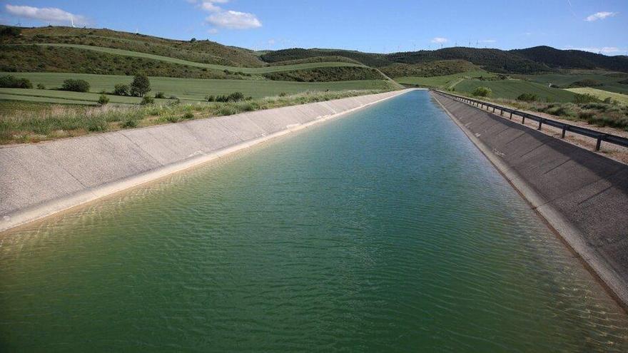 Vista del Canal de Navarra