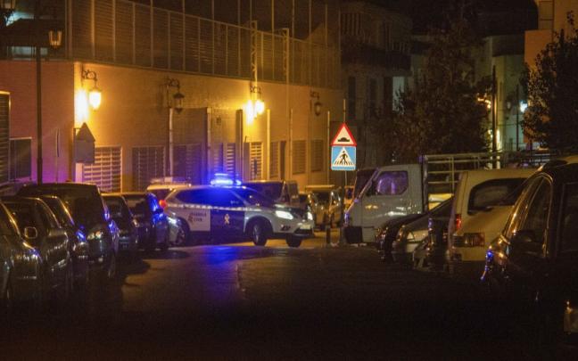 Un coche de la Guardia Civil en Albuñol, Granada. Un coche de la Guardia Civil en Albuñol, Granada.