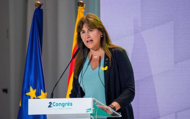 Laura Borràs en el último Congreso de JxCat. Laura Borràs en el último Congreso de JxCat.