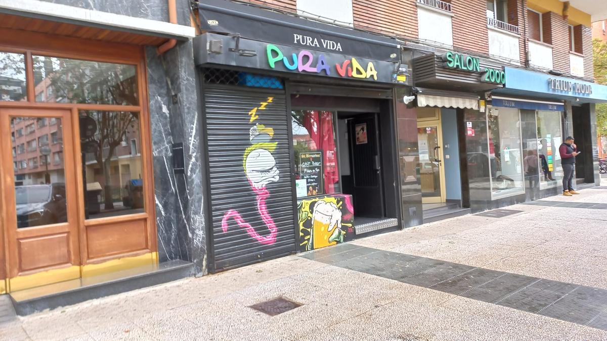 El local está en el barrio de Arana, en la calle Extremadura.