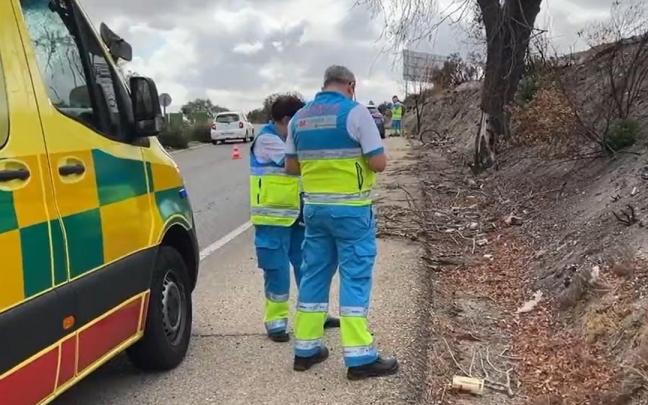 Un ciclista ha sido atropellado por un turismo en Aranjuez.
