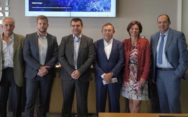 José María Pascual, Xabier Martín, Juan Carlos Torralba, Fernando Huerba, Edurne Pérez de Albéniz y Javier Fresno. José María Pascual, Xabier Martín, Juan Carlos Torralba, Fernando Huerba, Edurne Pérez de Albéniz y Javier Fresno.