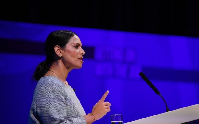 La hasta ahora ministra del Interior británica, Priti Patel. La hasta ahora ministra del Interior británica, Priti Patel.