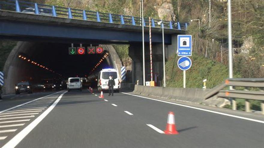 Túnel de Zorroaga, donde realizarán labores de mantenimiento