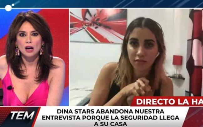 La youtuber durante su entrevista en Cuatro. La youtuber durante su entrevista en Cuatro.