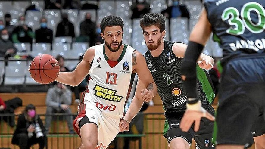 Darius Thompson, durante un partido de la pasada temporada contra el Joventut