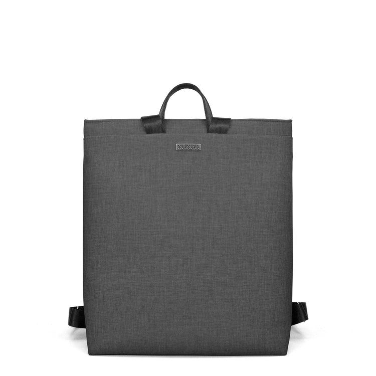 Elegante mochila para llevar el ordenador.