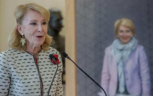 La expresidenta madrileña Esperanza Aguirre. La expresidenta madrileña Esperanza Aguirre.