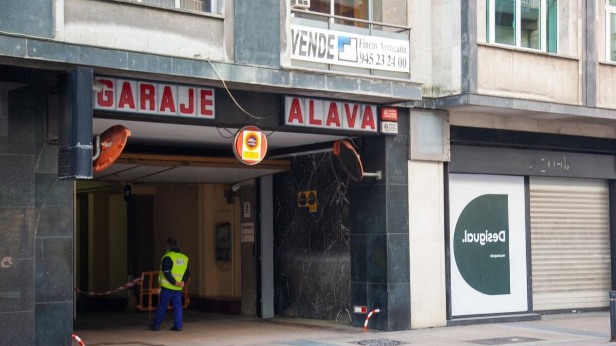 Acceso al Garaje Álava