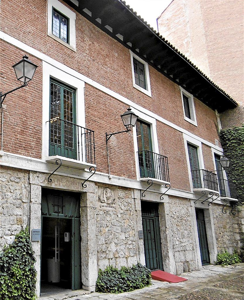 La casa de Cervantes en Valladolid.