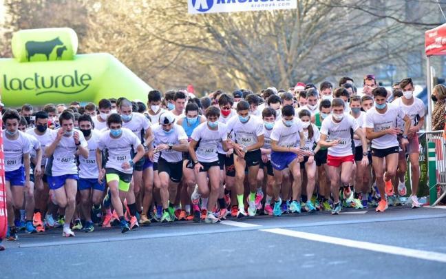 Carrera del día de San Silvestre en Donostia