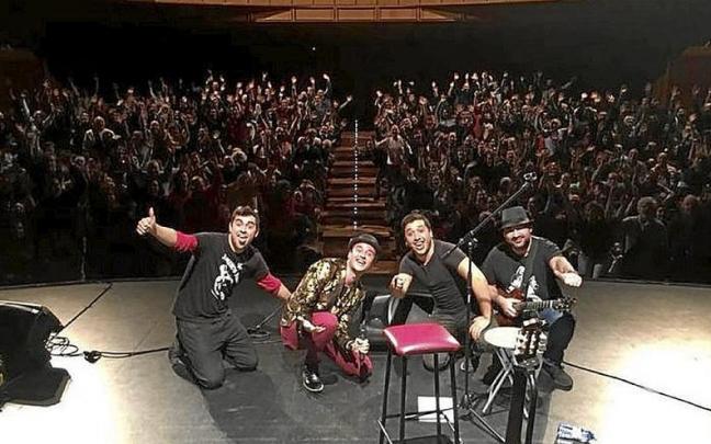 Jimenos Band, en una imagen de uno de sus espectáculos.