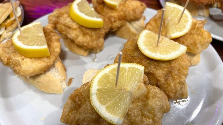 Uno de los pintxos del Norai de Lekeitio