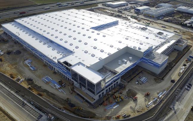 Centro log&iacute;stico de LIDL en &Aacute;lava.