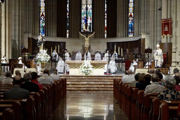 Celebración sacerdotal.