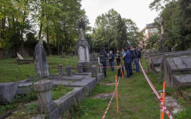 El cementerio de Begoña fue clausurado en 2006 El cementerio de Begoña fue clausurado en 2006