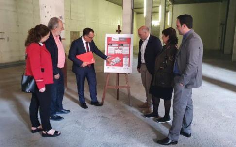 El Diputado Sergio Murillo y el alcalde de Zalla Juanra Urkijo.