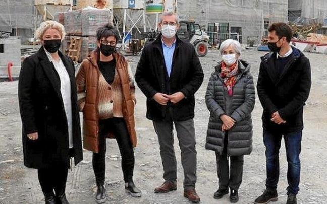 Los máximos representantes de las tres entidades implicadas. Foto: N.G.