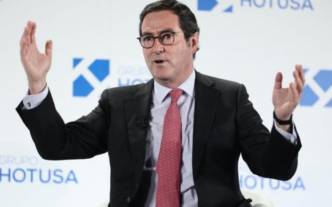 El presidente de la CEOE, Antonio Garamendi.