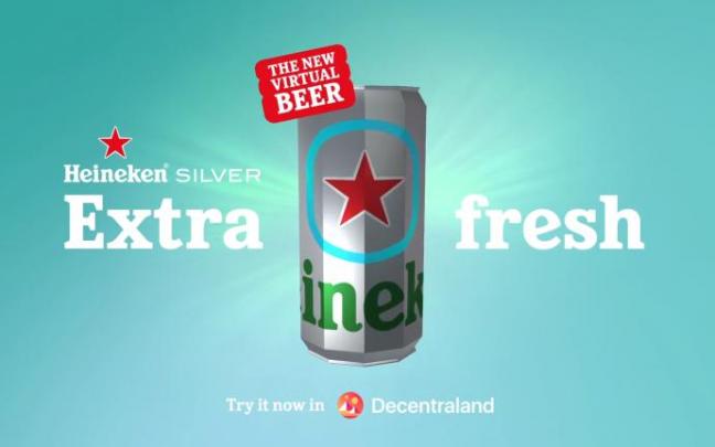 El anuncio de la nueva cerveza virtual. El anuncio de la nueva cerveza virtual.
