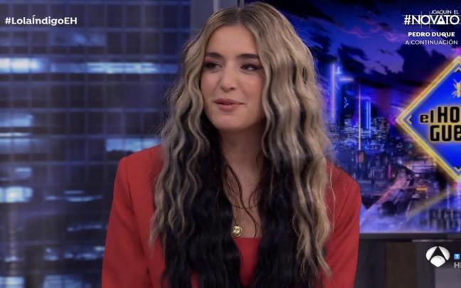 Lola Índigo en 'El Hormiguero'. Lola Índigo en 'El Hormiguero'.