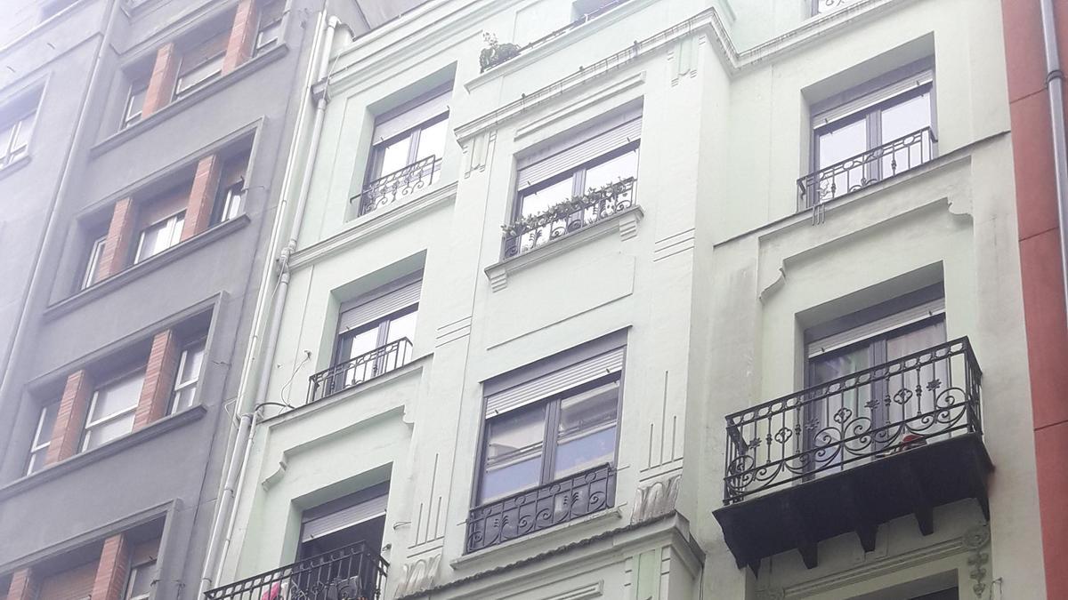 El inmueble de la calle Iturribide.