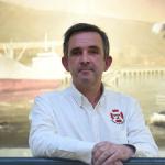 I&ntilde;igo Mijangos, presidente de Salvamento Maritimo Humanitario y socorrista del Aita Mari.