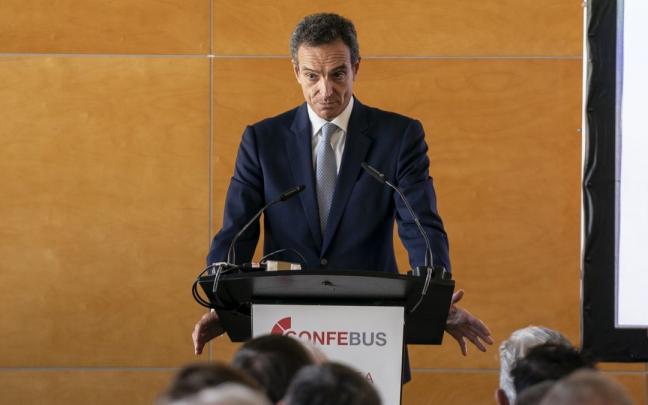 El presidente de Confebús, Rafael Barbadillo.