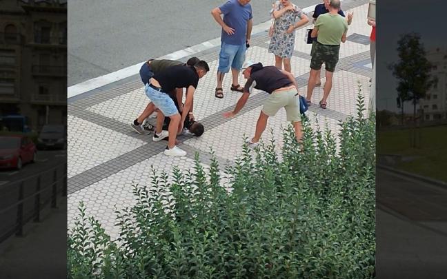 Detenido en Egia tras intentar robar una cadena a plena luz del d&iacute;a