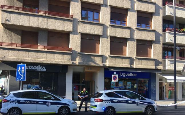 La Polic&iacute;a Local en la plaza Lovaina