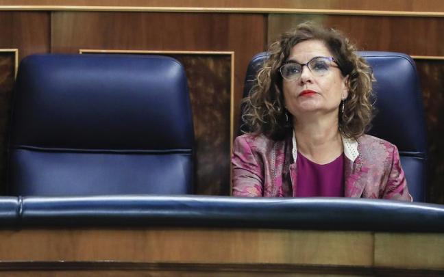 La ministra de Hacienda, María Jesús Montero.