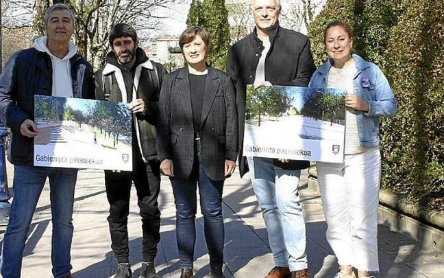 Vecinos de Gabierrota junto a los responsables municipales. | FOTO: A.M. Vecinos de Gabierrota junto a los responsables municipales. | FOTO: A.M.