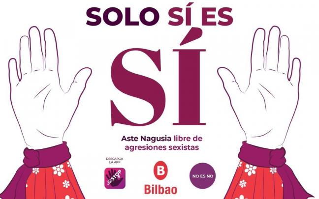 Campa&ntilde;a contra las agresiones sexistas para Aste Nagusia