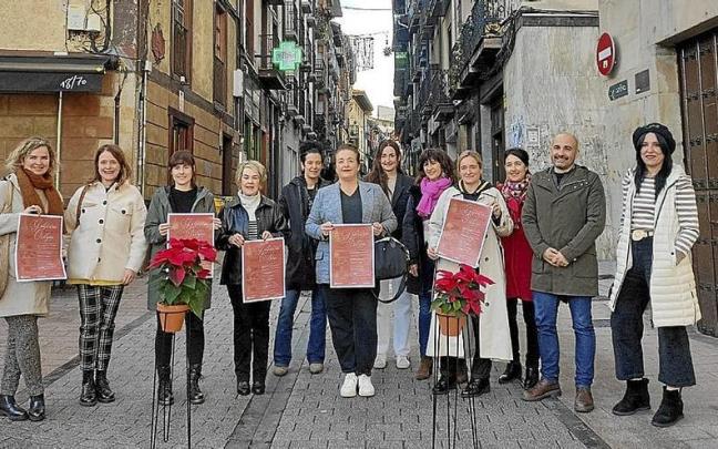 Presentación de la campaña de Navidad en pleno corazón de Ordizia. | FOTO: N.G. Presentación de la campaña de Navidad en pleno corazón de Ordizia. | FOTO: N.G.