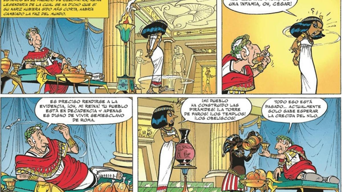 La aventura de Astérix y Obélix en Egipto es una de las más queridas de los lectores.