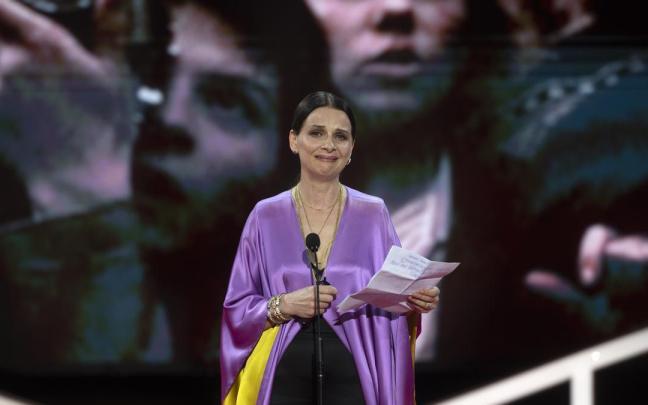 Binoche recibi&oacute; el Premio Donostia en la &uacute;ltima edici&oacute;n de Zinemaldia.